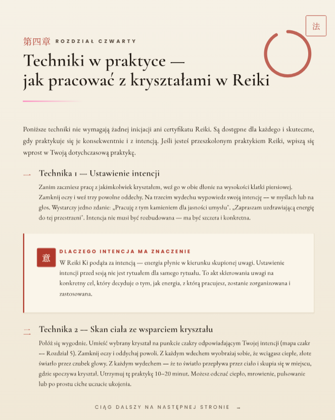 Reiki i uzdrawianie kryształami — ebook PDF po polsku