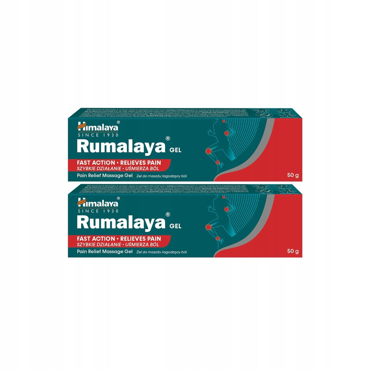 żel Himalaya Rumalaya rozgrzewający na ból stawów i mięśni naturalny 3x 50g
