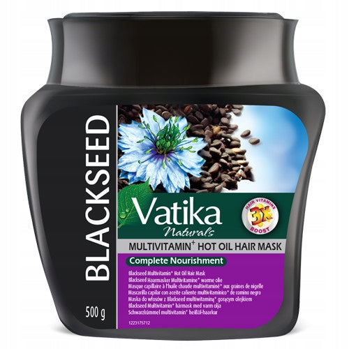 Maska do włosów suchych zniszczonych z czarnuszką vatika Dabur 2x 500g