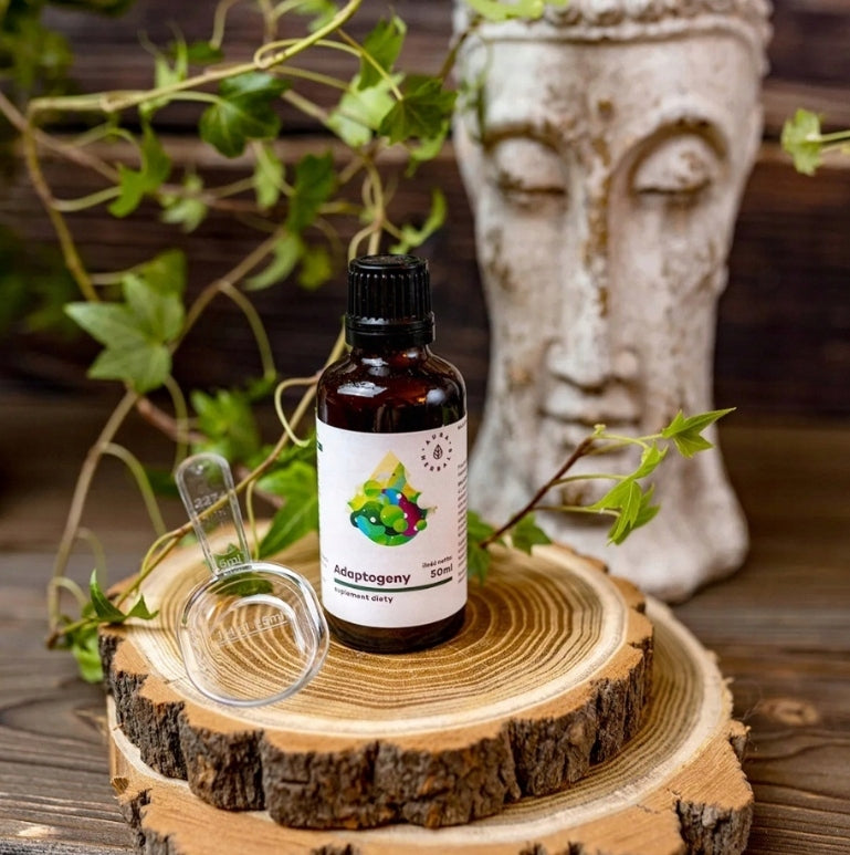 Adaptogeny Ashwagandha naturalne zioła w kroplach 2x50ml