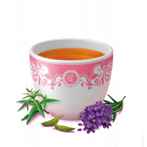 Ziołowa herbata organiczna z liściem maliny kwiatem lawendy Yogi Tea
