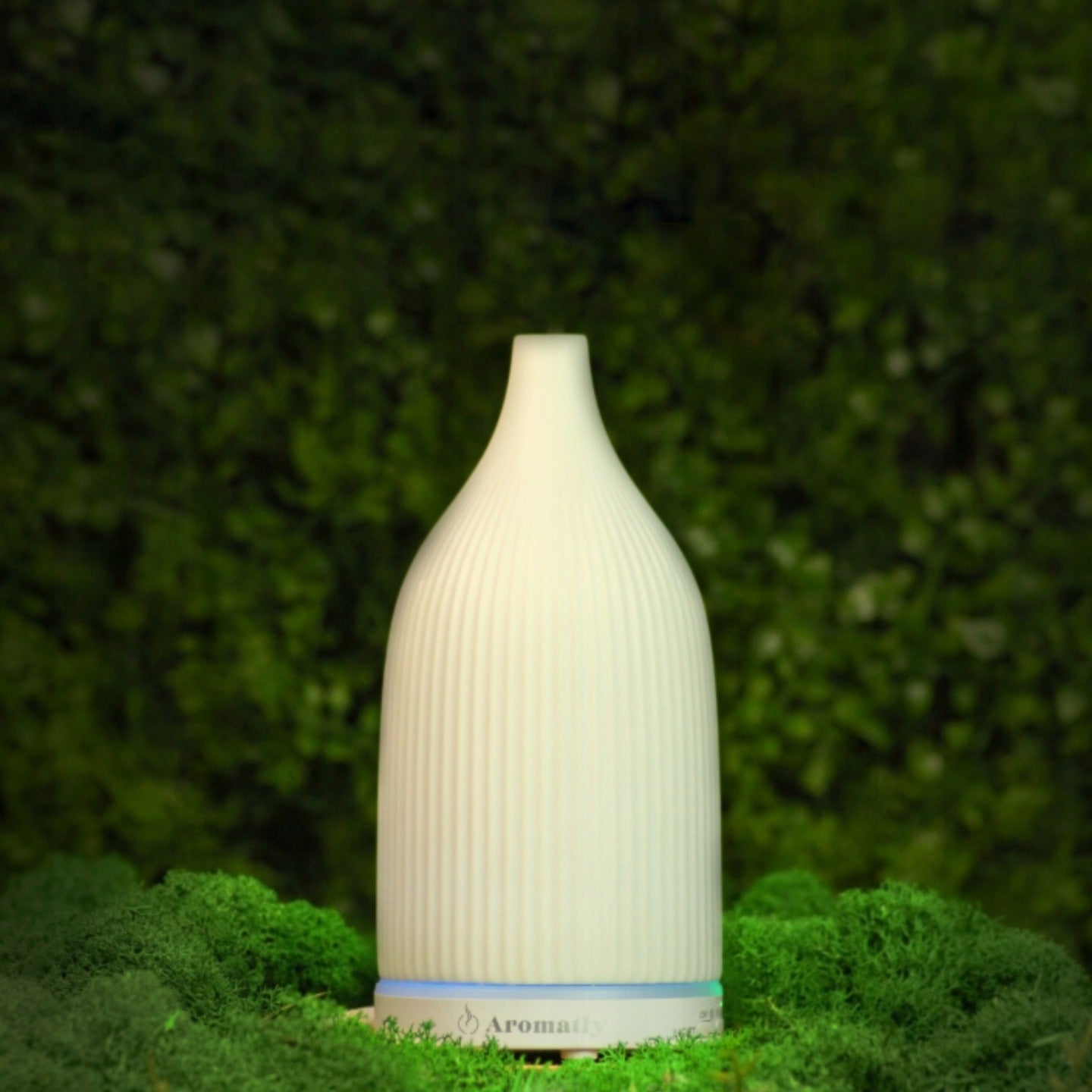Dyfuzor zapachowy ceramiczny aromaterapia nocna lampka 2w1 na prezent