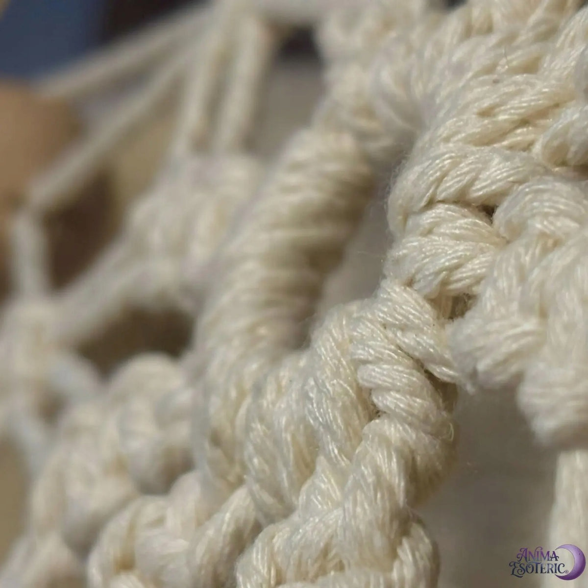 Łapacz snów z makramy hand made rękodzieło dekoracja ścienna w stylu boho