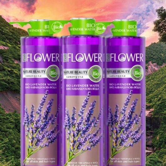 Hydrolat woda lawendowa 3x200 ml tonik naturalny matujący do skóry tłustej