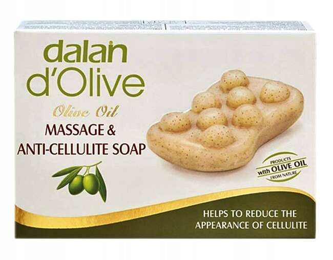 Mydło z oliwą z oliwek do ciała masujące naturalne Dalan d’Olive 2x150 g