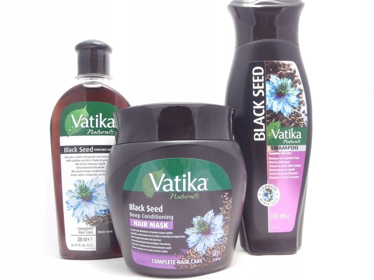Maska do włosów suchych zniszczonych z czarnuszką vatika Dabur 2x 500g