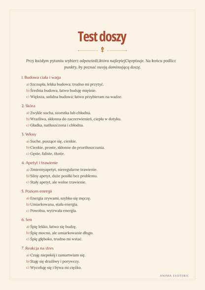 Ajurweda Przewodnik - ebook PDF po polsku