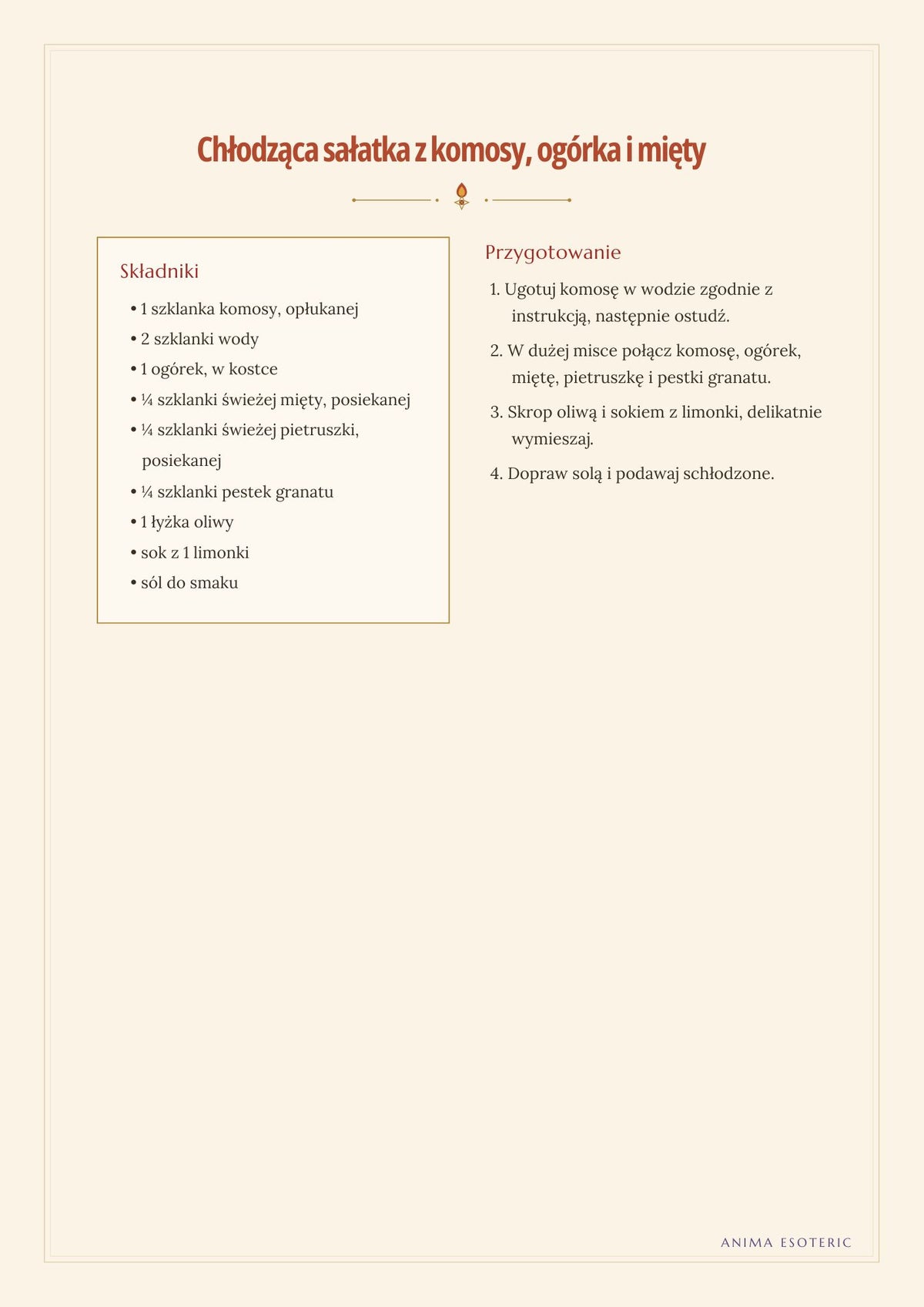 Ajurweda Przewodnik - ebook PDF po polsku