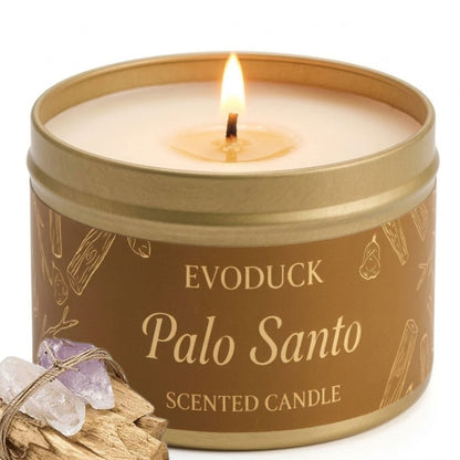 Świeca zapachowa Palo Santo do medytacji naturalny wosk sojowy
