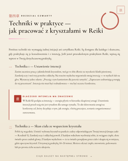 Reiki i uzdrawianie kryształami — ebook PDF po polsku