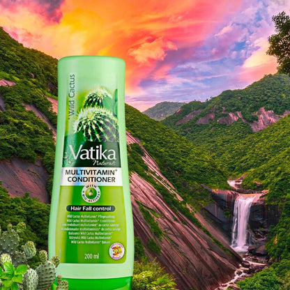 Odżywka do włosów z dzikim kaktusem organiczna Dabur na wypadające włosy 3x