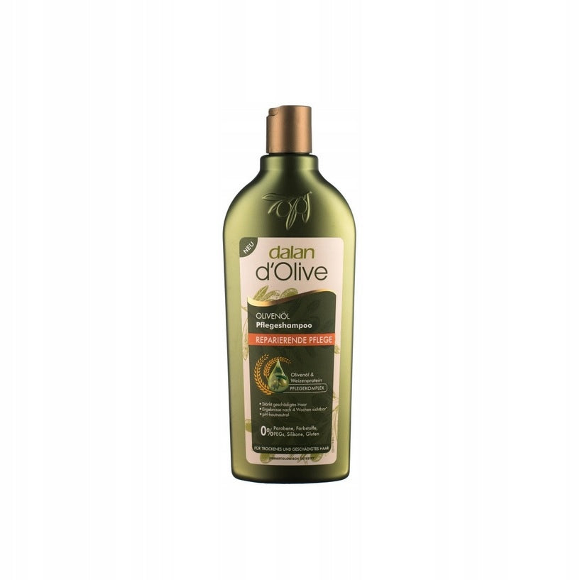 Szampon regenerujący Dalan d'Olive 2x 400 ml z oliwą z oliwek i proteiną