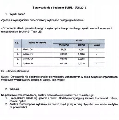 Skrobaczka do języka ajurwedyjska miedziana naturalna na nieświeży oddech