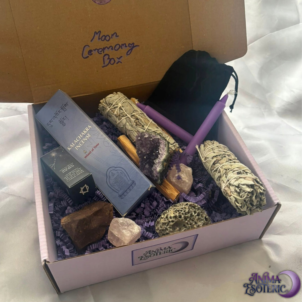 Pudełko zestaw rytualny do ceremonii na wyciszenie Moon Ceremony Box
