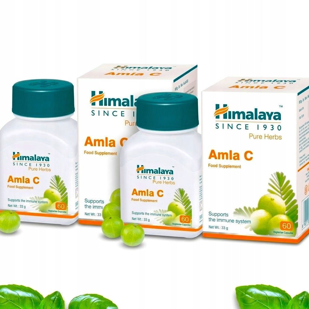 Amalaki ajurweda naturalne kapsułki 120szt na odporność regeneracja skóry Himalaya