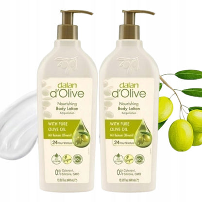 Balsam do ciała z naturalną oliwą z oliwek Dalan d’Olive 2x 400 ml