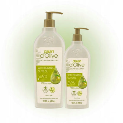 Balsam do ciała z oliwą z oliwek Dalan zestaw 2x 400ml nawilżający