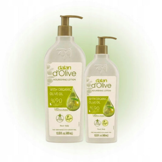 Balsam do ciała z oliwą z oliwek Dalan zestaw 2x 400ml nawilżający