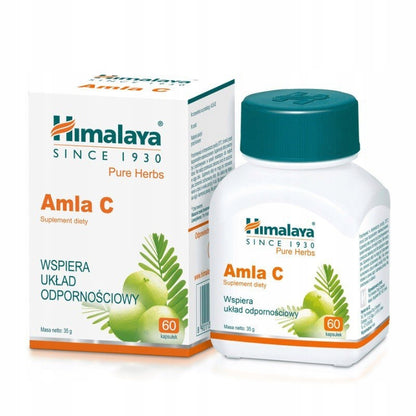 Amalaki ajurweda naturalne kapsułki 120szt na odporność regeneracja skóry Himalaya
