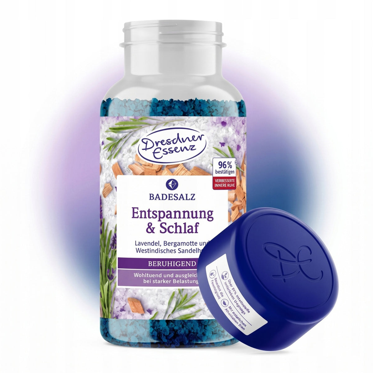 Dresdner Essenz Relaks i Sen Relaksująca Sól do kąpieli 600g