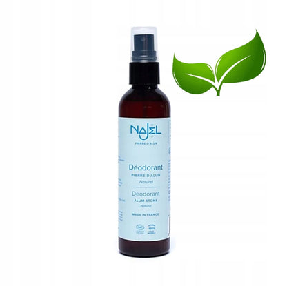 Ałun w sprayu dezodorant naturalny mineralny organiczny Najel 125ml