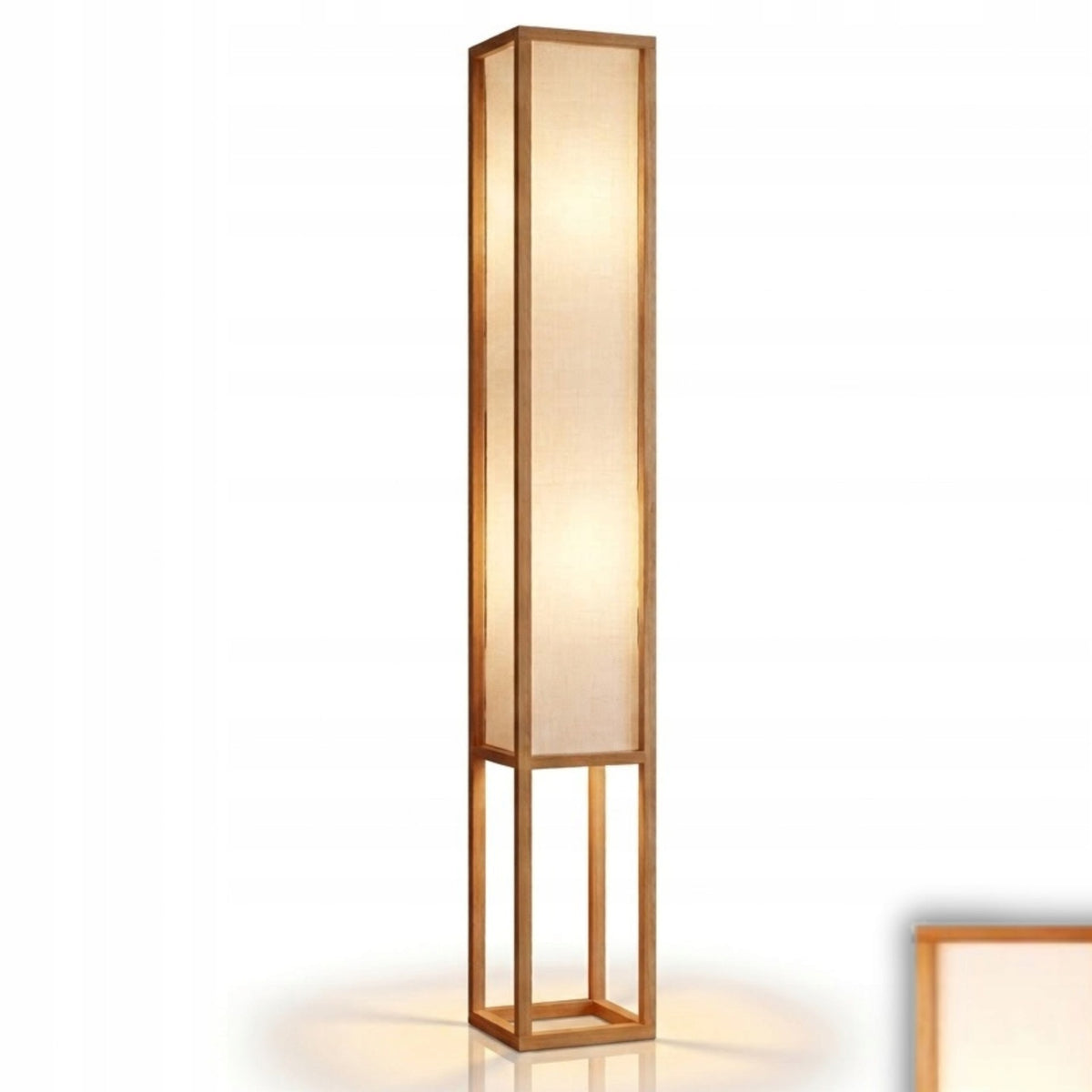 Lampa podłogowa stojąca rustykalna do sypialni salonu ściemnialna luxury