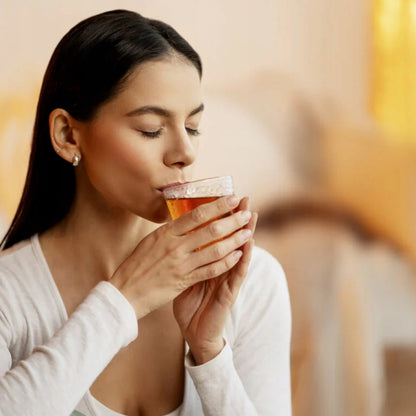 Ziołowa herbata organiczna z liściem maliny kwiatem lawendy Yogi Tea