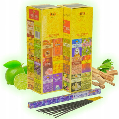 Kadzidełka naturalne zapachowe kadzidła mix 25 zapachów 400szt