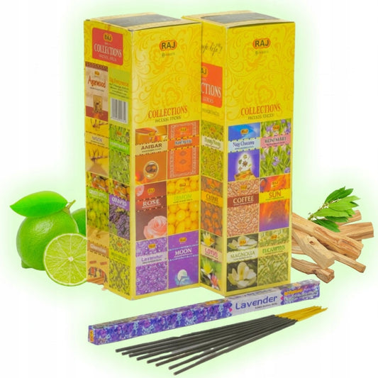 Kadzidełka naturalne zapachowe kadzidła mix 25 zapachów 400szt