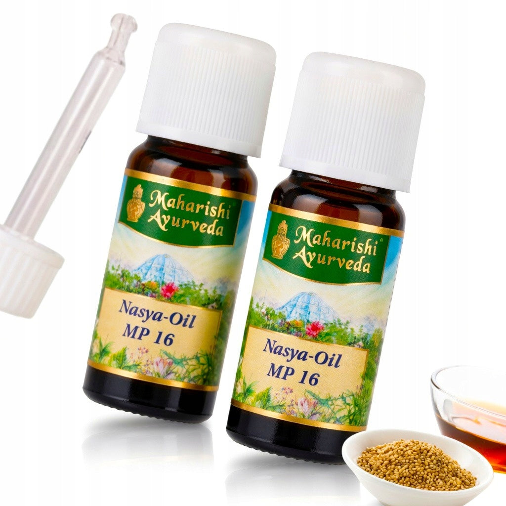 Nasya olejek ajurwedyjski do nosa zatoki oddech Maharishi Ayurveda 2x10 ml