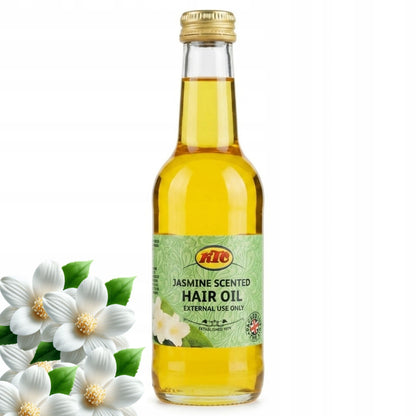 Olejek jaśminowy do włosów 250ml KTC nawilżający nadaje blask wzmacnia włos