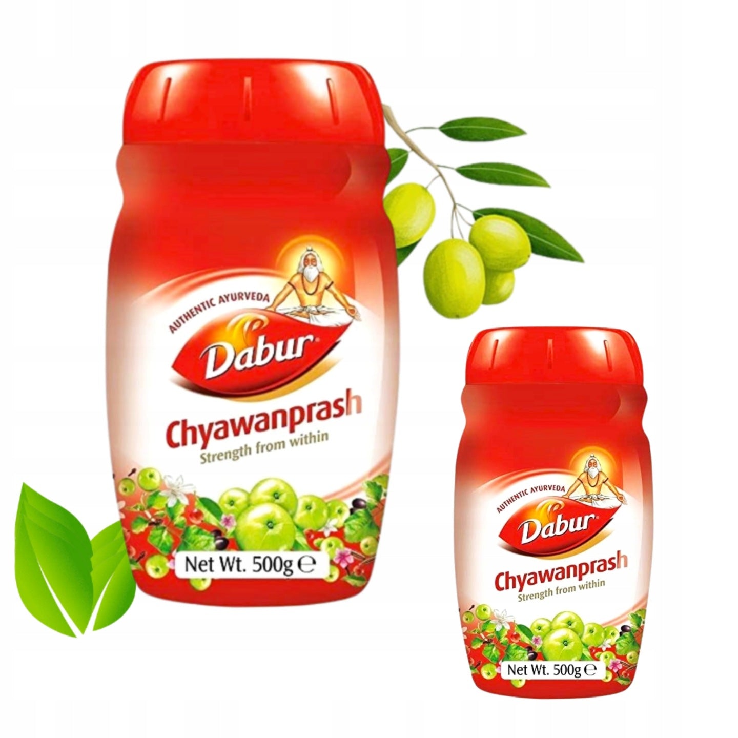 Pasta ziołowa na odporność ajurwedyjska Chyawanprash Dabur 2x 500g