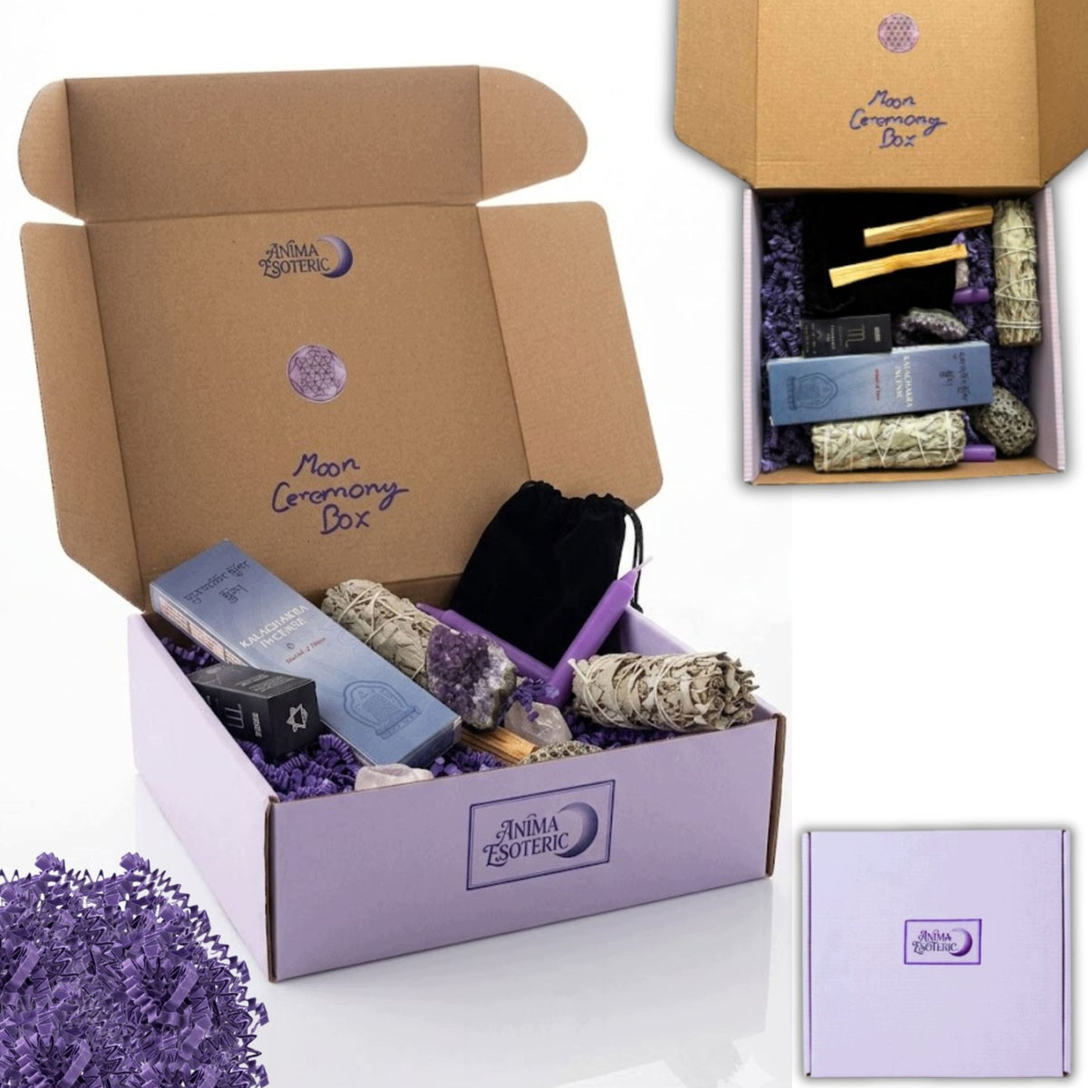 Pudełko zestaw rytualny do ceremonii na wyciszenie Moon Ceremony Box