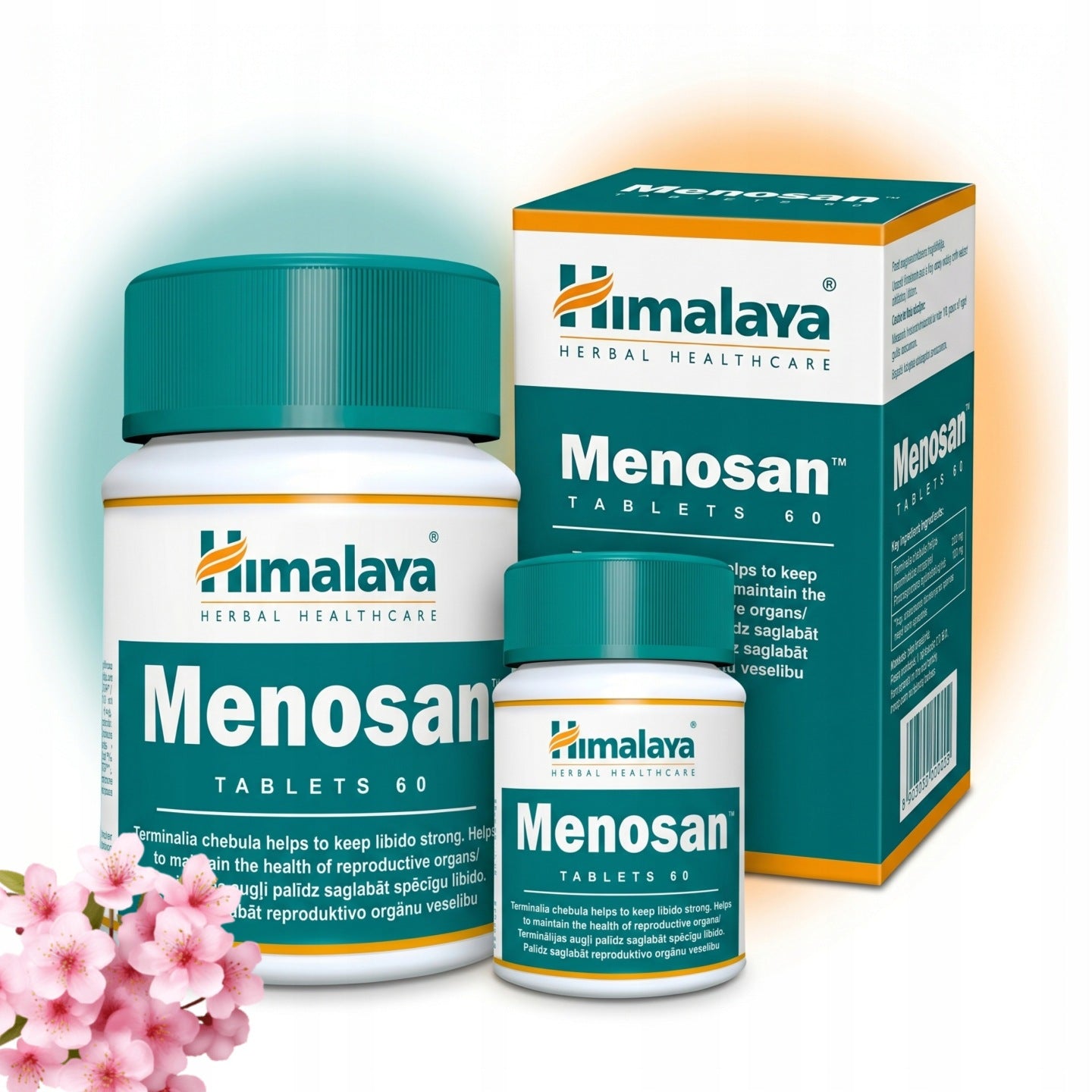 Shatavari Menosan dla kobiet menopauza hormony 120 tabletek zestaw