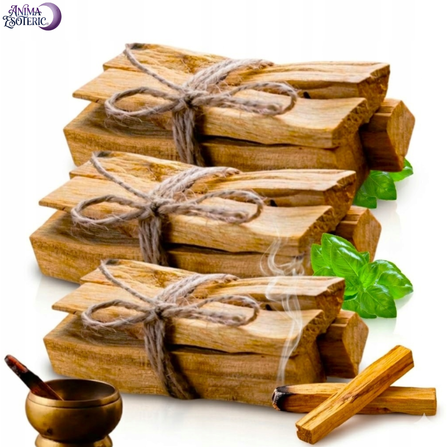 Palo Santo - naturalne kadzidła z Peru zestaw 3x50g certyfikat serfor