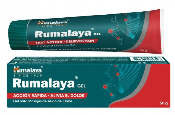 żel Himalaya Rumalaya rozgrzewający na ból stawów i mięśni naturalny 3x 50g